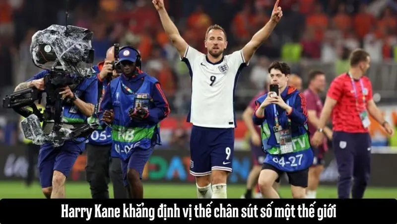 Harry Kane trở thành biểu tượng ghi bàn mới của tuyển Anh